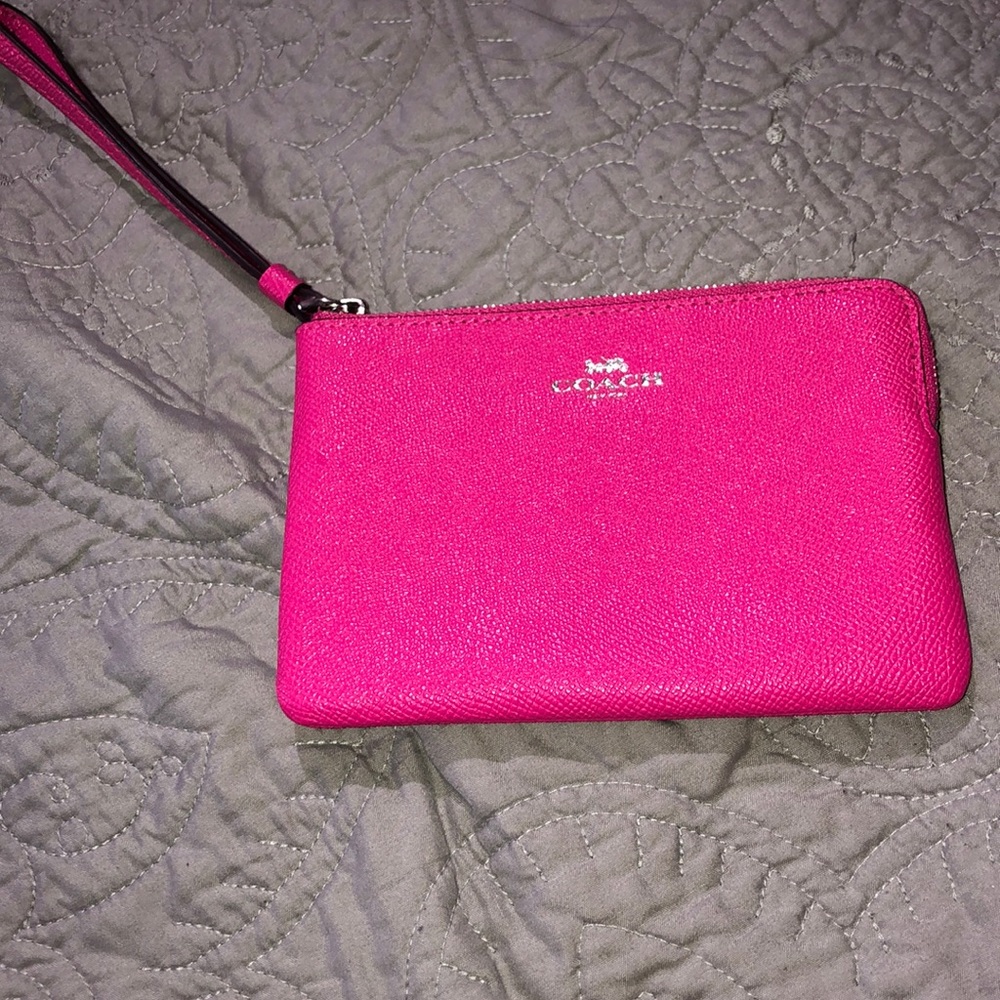 Hot Pink Coach Wallet